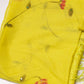 Yellow Floral Hand-Painted Thread Work Anarkali Suit Set