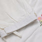 White & Pink Floral Embroidered Suit Set