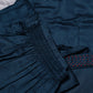 Midnight Blue Satin Embroidered Co-ord Set