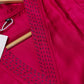 Rani Pink Satin Embroidered Co-ord Set