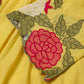 Bright Yellow Floral Embroidered Co-Ord Set