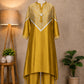 Mustard Printed Kurta Set