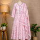 Light Pink Printed Suit Set
