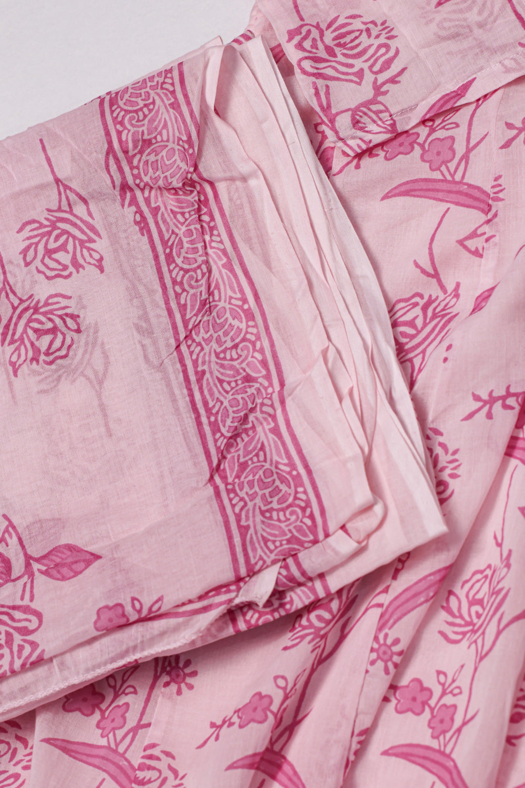 Light Pink Printed Suit Set