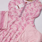 Light Pink Printed Suit Set