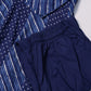 Blue Leheriya Printed Suit Set