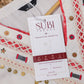 White & Coral Suit Set