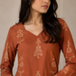 Viscose printed short kurti
