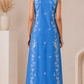 Embroidered Sleeveless Kurta with Flared Pants