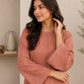 Brown Lace Work Silk Kurta with Pants- Set
