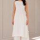 White cotton kurta set