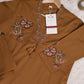 Mustard Embroidered Pant Kurta