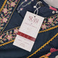 Navy Blue Floral Printed Kurta Set