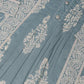 Light Blue Floral Printed Kurta Set