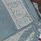 Light Blue Floral Printed Kurta Set