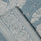 Light Blue Floral Printed Kurta Set