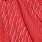 Red Leheriya Printed Kurta Set
