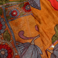 Mustard Floral Printed Kurta Set
