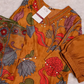 Mustard Floral Printed Kurta Set