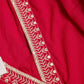 Pink Embroidered Suit Set