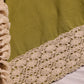 Olive Green Embroidered Kurta Set