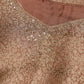 Rose Gold Embroidered Suit Set