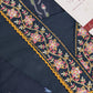 Navy Blue Printed 3-Piece Ethnic Kurta Set