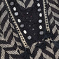 Black & White Printed Kurta Set for Women