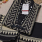 Black & White Printed Kurta Set for Women