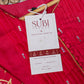 Fuchsia Pink Chanderi Silk Kurta Palazzo Set
