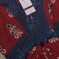 Maroon Floral Block-Print Cotton Kurta Set