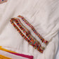 Off-White Mul-Cotton Anarkali Set with Dupatta