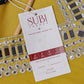 Mustard Embellished Kurta Set