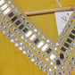 Mustard Embellished Kurta Set