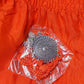 Orange Printed Kurta Set