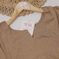 Mocha Beige A-line Straight Kurta Set
