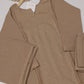 Mocha Beige A-line Straight Kurta Set