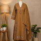 Mustard Embroidered Pant Kurta