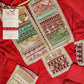 Red Kurta Set for Women with Multicolor Dupatta