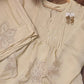 Ivory Embroidered Co-ord Set for Women