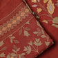 Maroon Floral Embroidered Suit Set